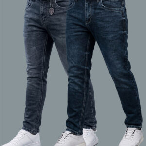 Jeans Denim Pant - 2 Pcs Combo-1
